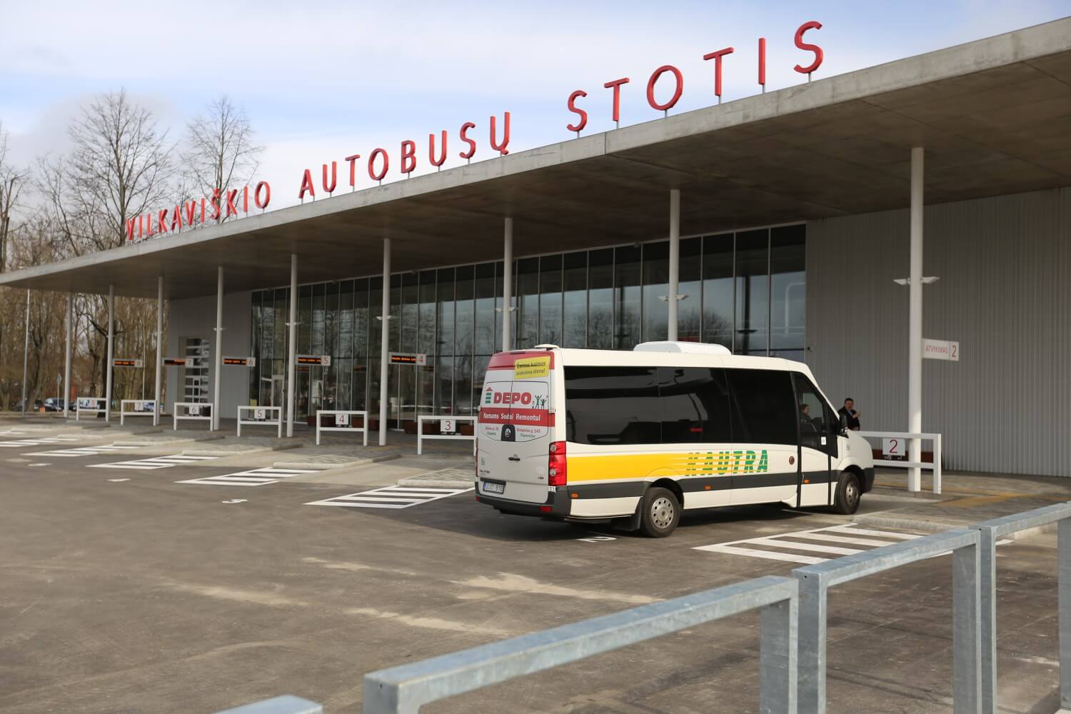 Duris Atvėrė Naujoji Vilkaviskio Autobusų Stotis