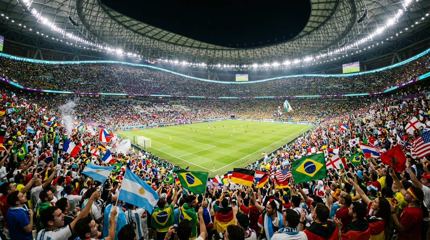 Kodėl pasaulio futbolo čempionatas pritraukia milijardus žiūrovų? Analizuojame globalų poveikį, žvaigždes ir medijų įtaką