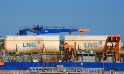 LNG infrastruktūra ir suskystintųjų gamtinių dujų kroviniai – asociatyvi iliustracija