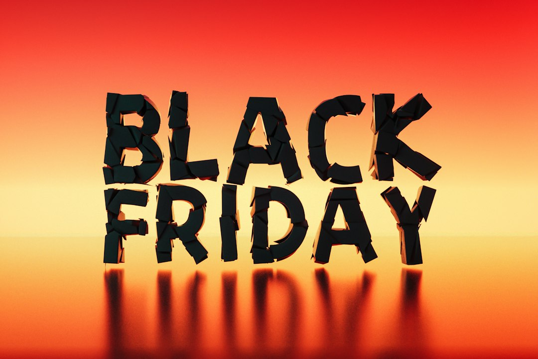 Black Friday išpardavimo ženklas