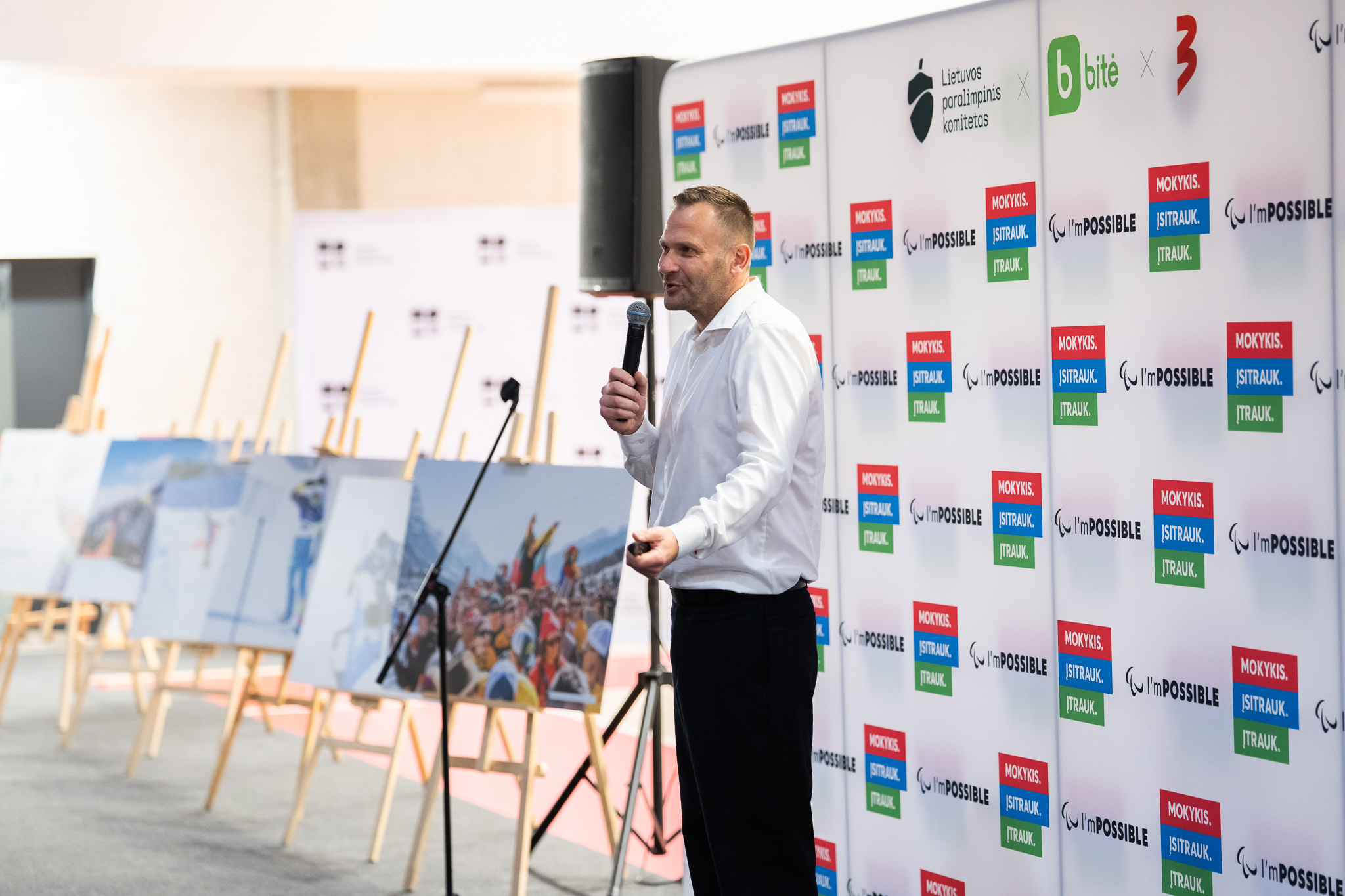 Lietuvos paralimpinio komiteto projekto „Aš galiu“ atidarymo renginys