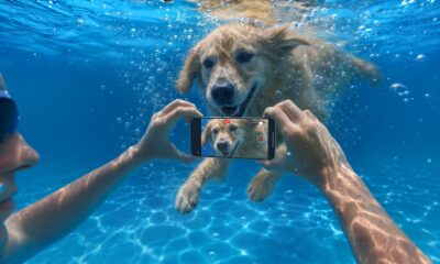 „Xiaomi REDMI Note 17“ išmanusis telefonas fotografuojant po vandeniu