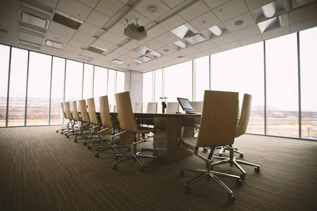 consultants modern boardroom meeting technology