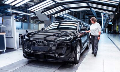 „Audi“ automobilio kokybės patikra gamykloje – iliustracinė nuotrauka