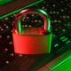 cyber security encrypted password login lock screen laptop