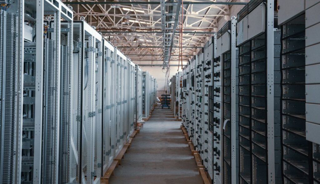 large data center server racks technology