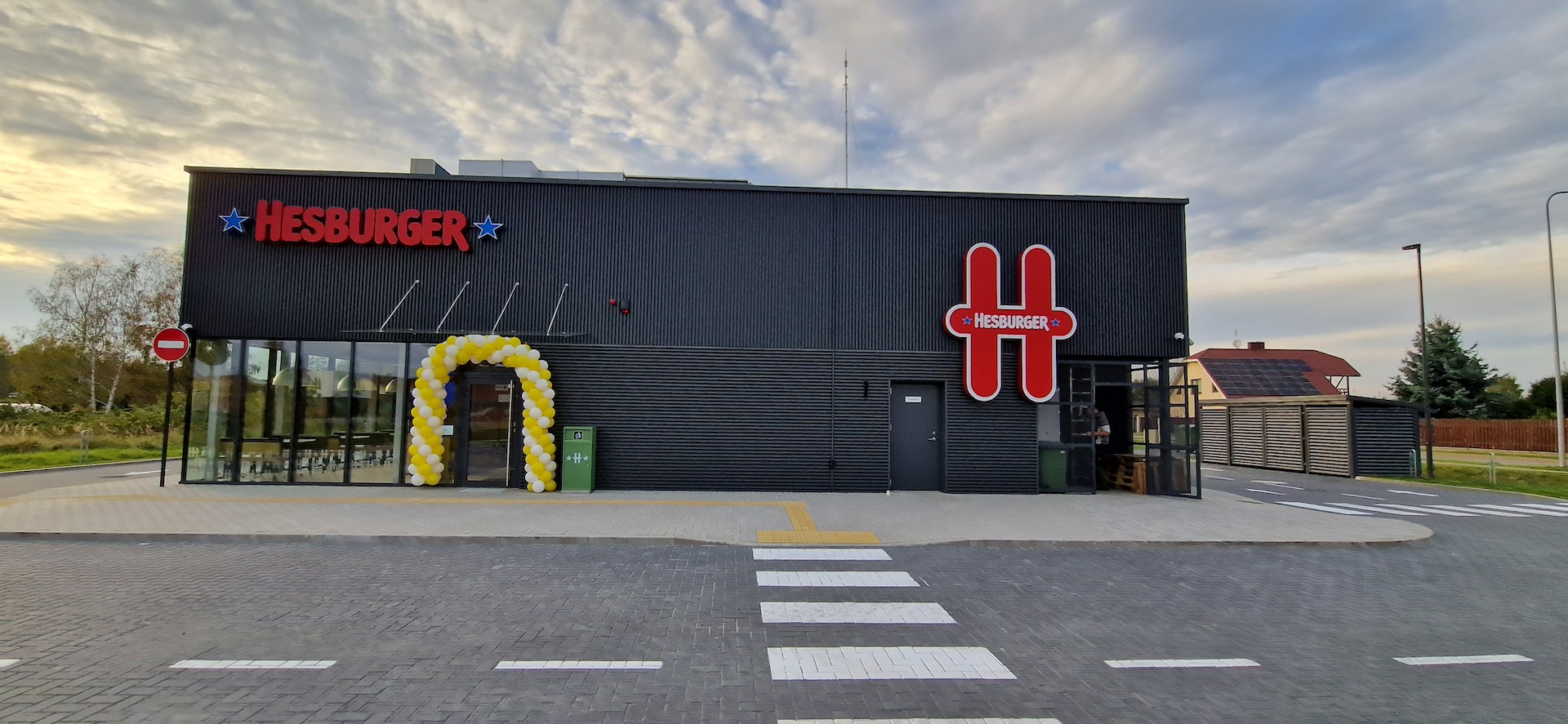 Naujasis Hesburger restoranas Šilutėje