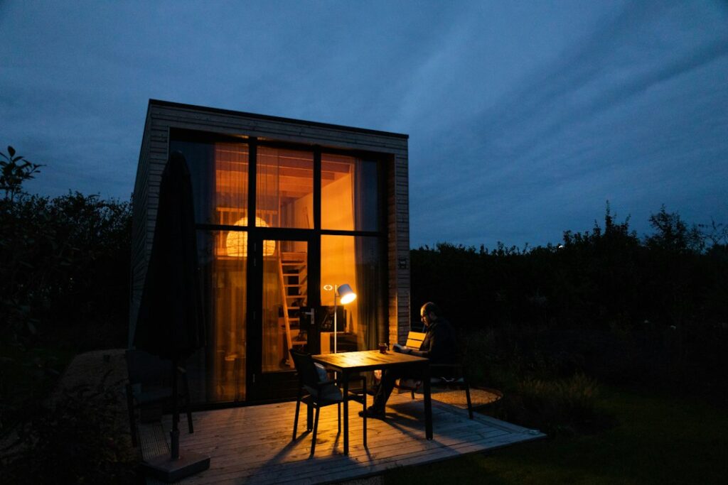 prefabricated modern small house construction