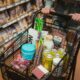 grocery shopping supermarket trolley