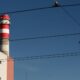 electrical power lines energy factory