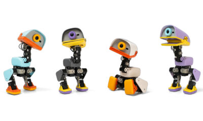 Pollen Robotics Microduck maži robotai