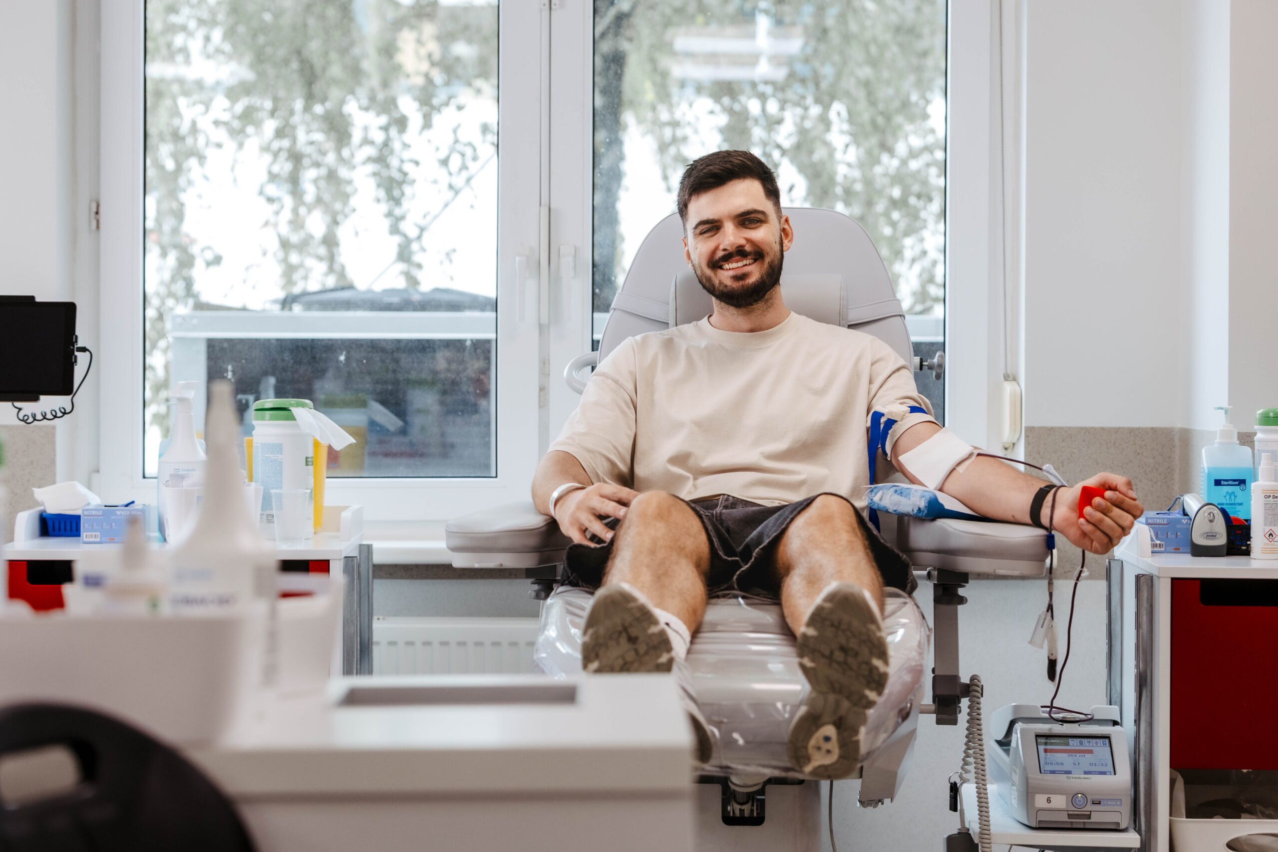 Nevyriausybinių organizacijų kraujo donorystės akcija Vilniuje