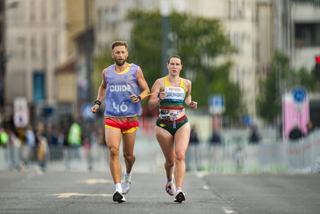 Saldus paralimpietės maratonininkės A. Garunkšnytės revanšas Frankfurte
