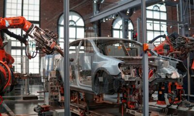 car factory assembly line automobile